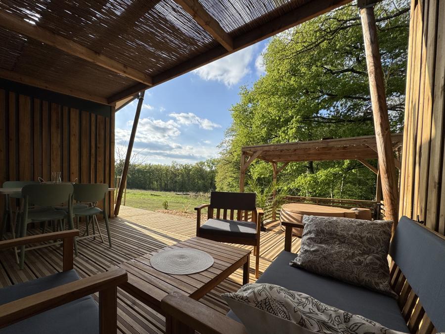 Lodge 4 personnes - Cottage Lodge SPA (35 m² - 2 ch - 4 pers.) 2