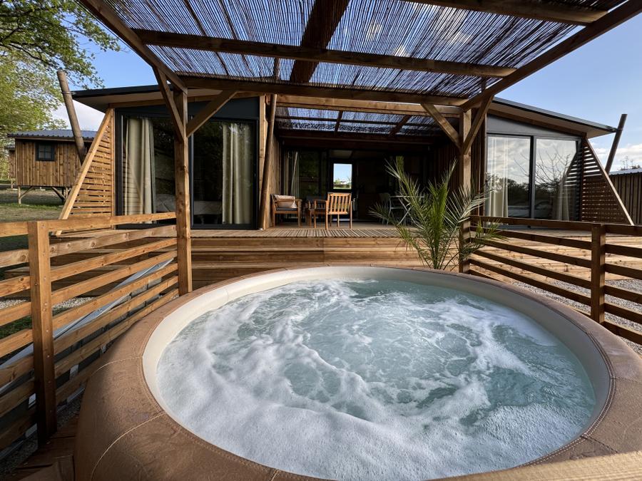 Lodge 4 personnes - Cottage Lodge SPA (35 m² - 2 ch - 4 pers.) 6