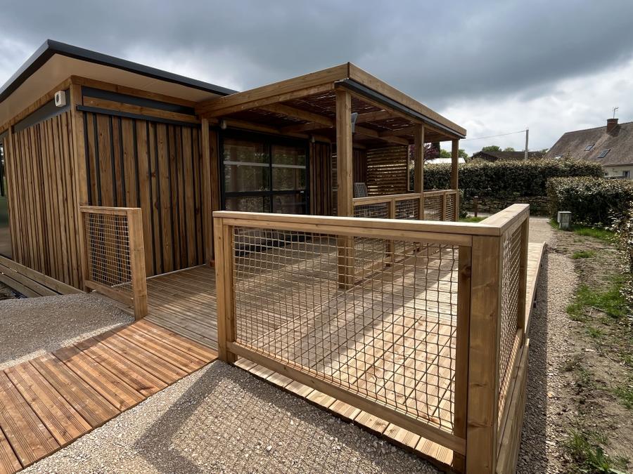 Lodge 4 personnes - Cottage Lodge PMR (35 m² - 2 ch) 0
