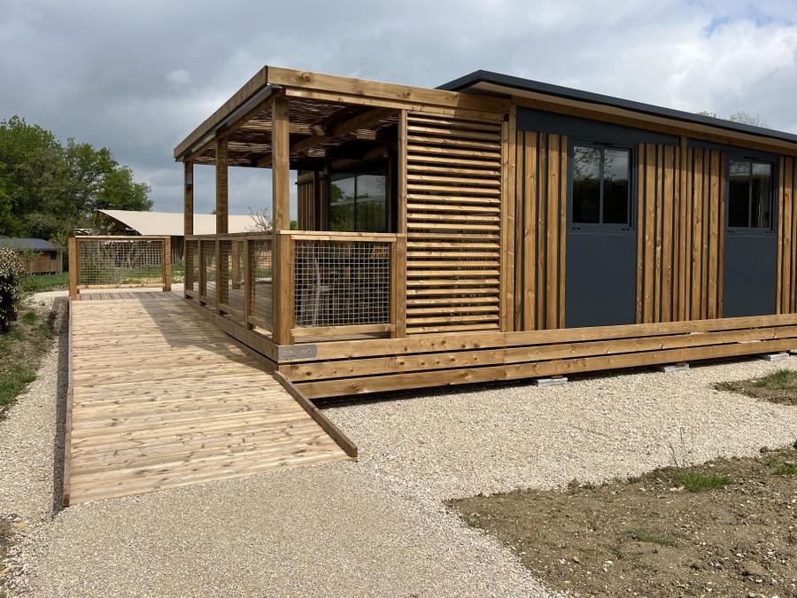 Lodge 4 personnes - Cottage Lodge PMR (35 m² - 2 ch) 1