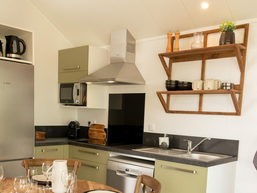 Chalet 5 personnes - Lodge 2 chambres et Spa - Rustique 14