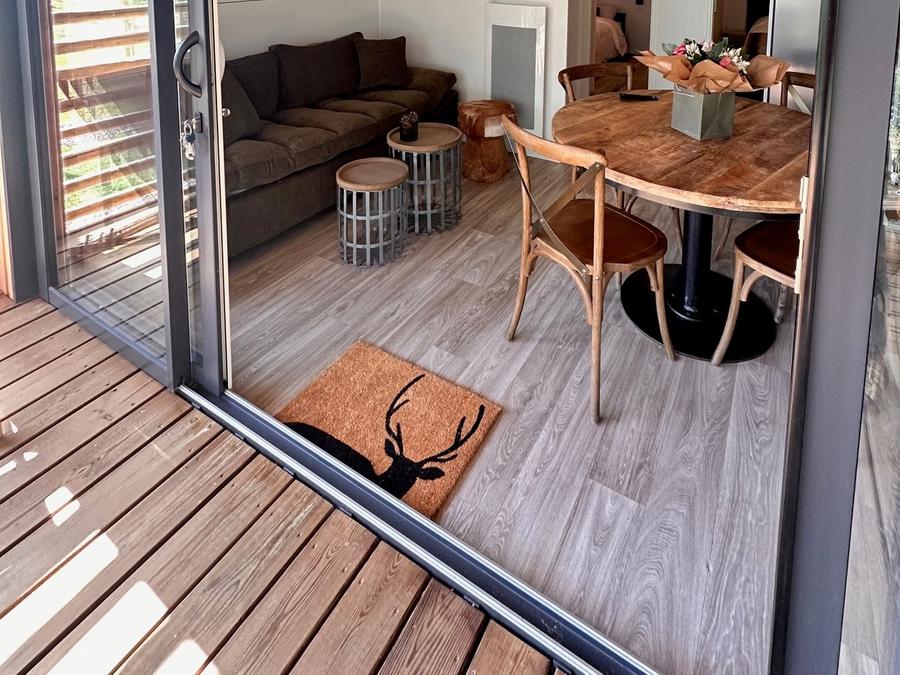 Chalet 5 personnes - Lodge 2 chambres et Spa - Rustique 2