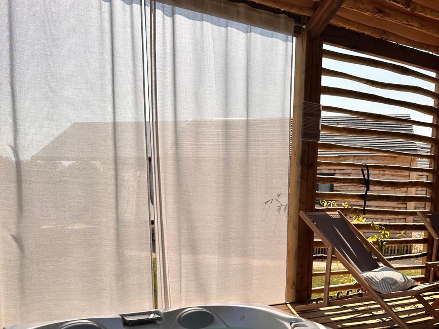 Chalet 5 personnes - Lodge 2 chambres et Spa - Rustique 11