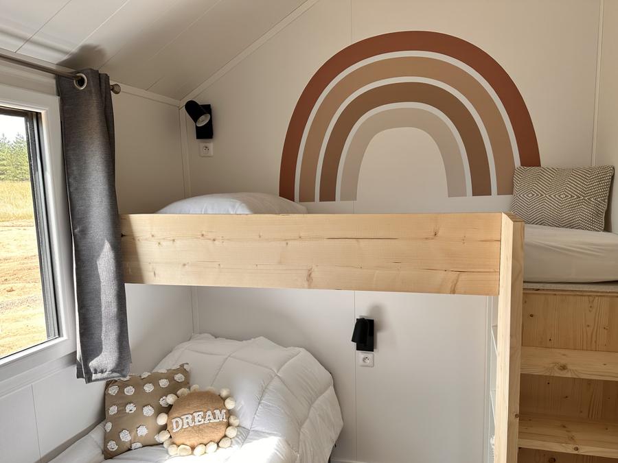 Chalet 5 personnes - Lodge 2 chambres et Spa - Bohème 1