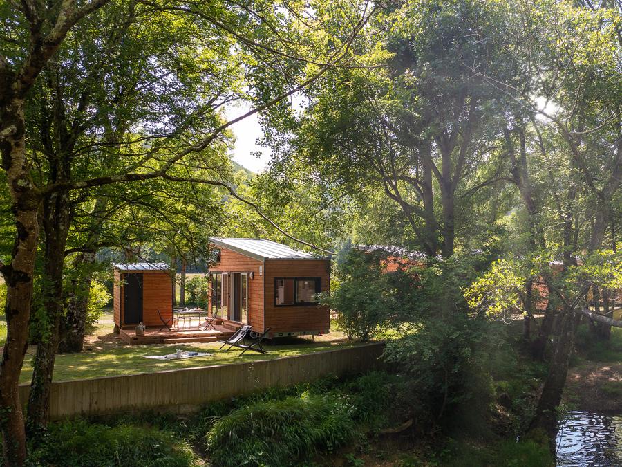 Hébergement 4 personnes - Tiny House 2 chambres + Slow Box avec vue sur la rivière 4 pers. 9