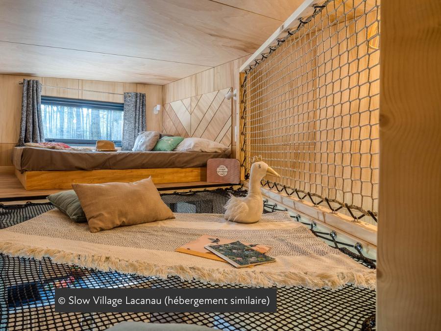 Hébergement 4 personnes - Tiny House 2ch 4