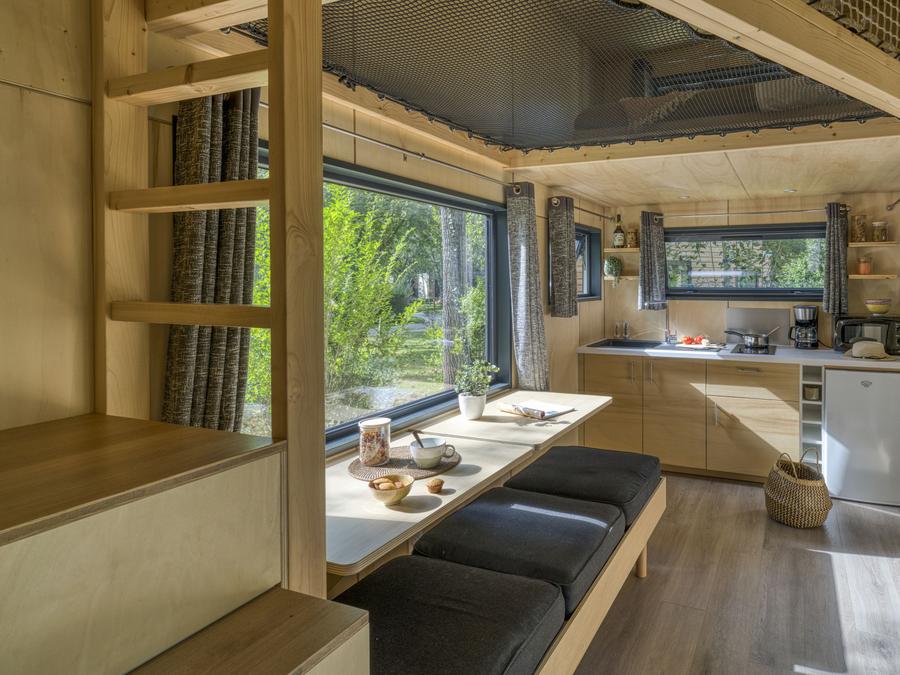 Hébergement 4 personnes - Tiny House 2ch 10