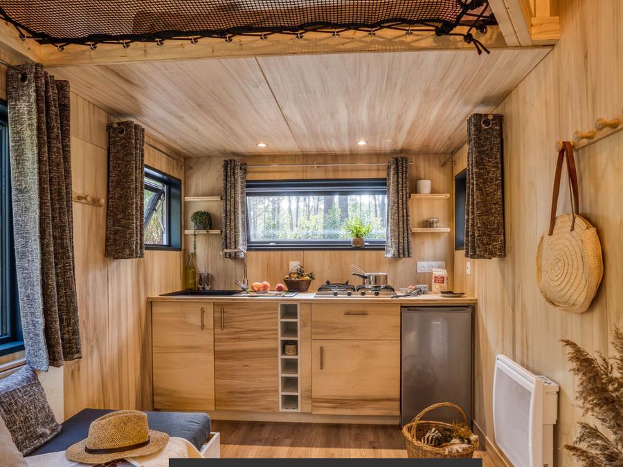 Hébergement 4 personnes - Tiny House 2ch 2