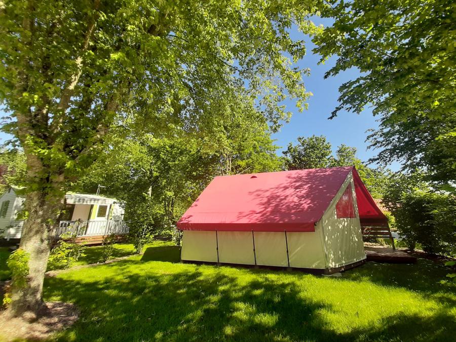 Tente en toile et en bois 4 personnes - TENTE SAHARI 2 CH 0
