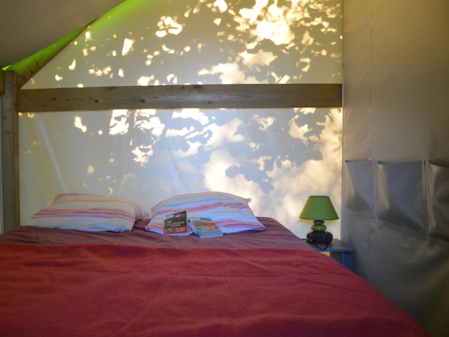Tente en toile et en bois 4 personnes - TENTE SAHARI 2 CH 3