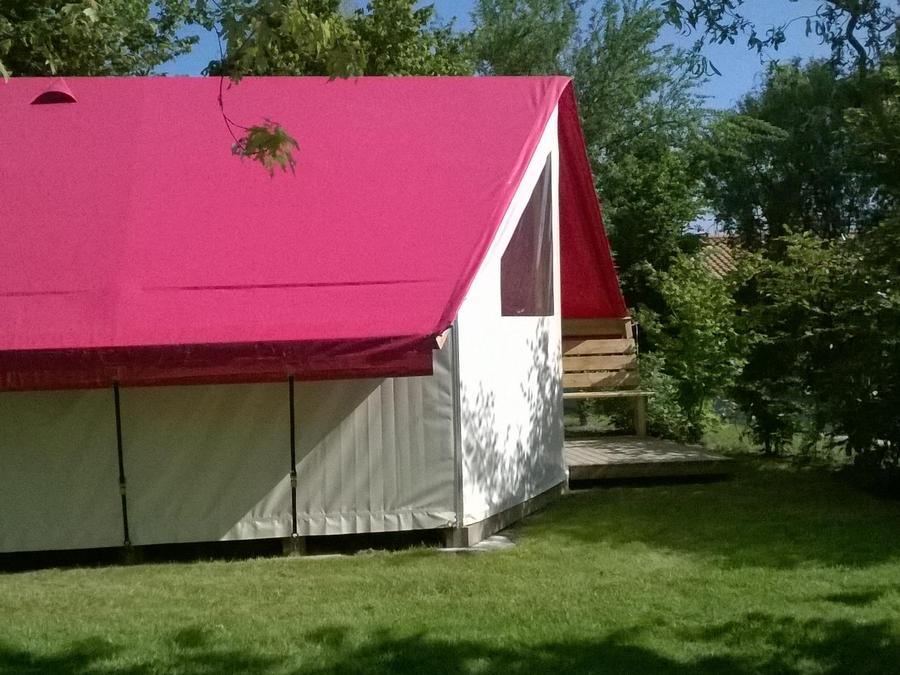 Tente en toile et en bois 4 personnes - TENTE SAHARI 2 CH 4