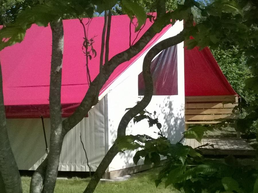 Tente en toile et en bois 4 personnes - TENTE SAHARI 2 CH 1