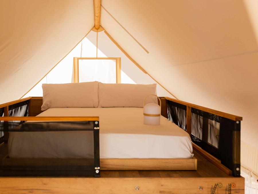 Tente en toile et en bois 2 personnes - Glamping Family Plus 2