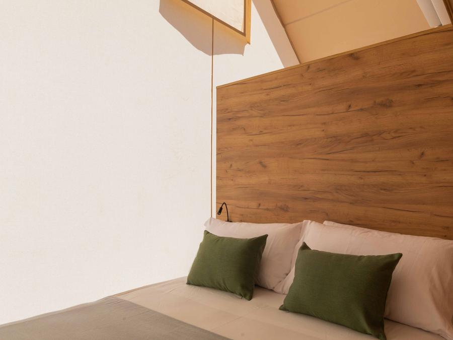 Tente en toile et en bois 2 personnes - Glamping Family Plus 7