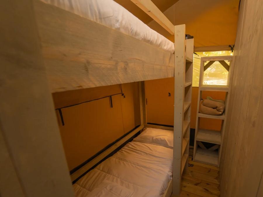 Tente en toile et en bois 4 personnes - Tente Safari 4