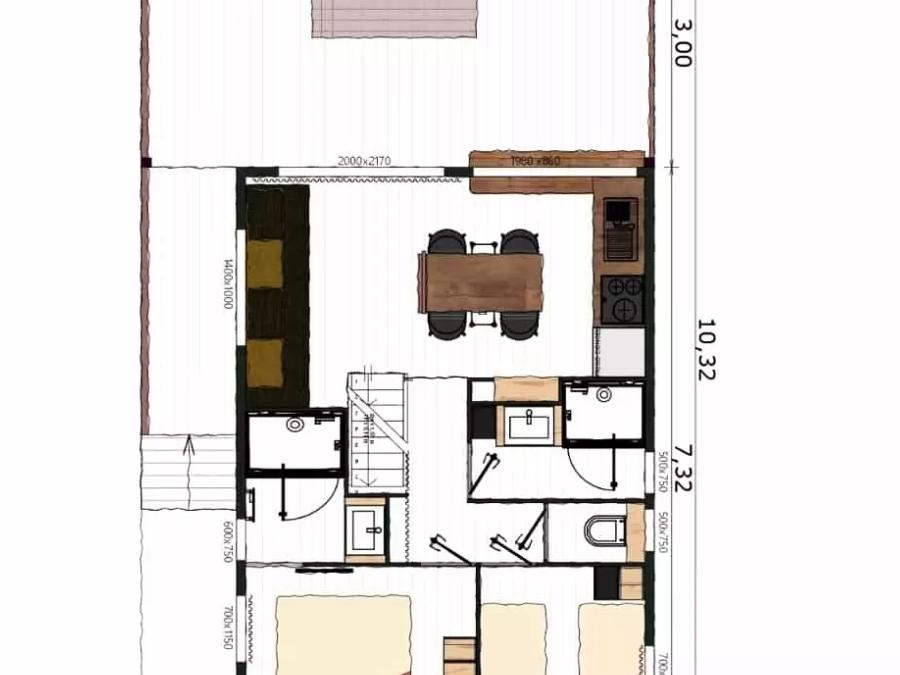 Chalet 6 personnes - Jacaranda 3 Pièces 4/6 Personnes 2