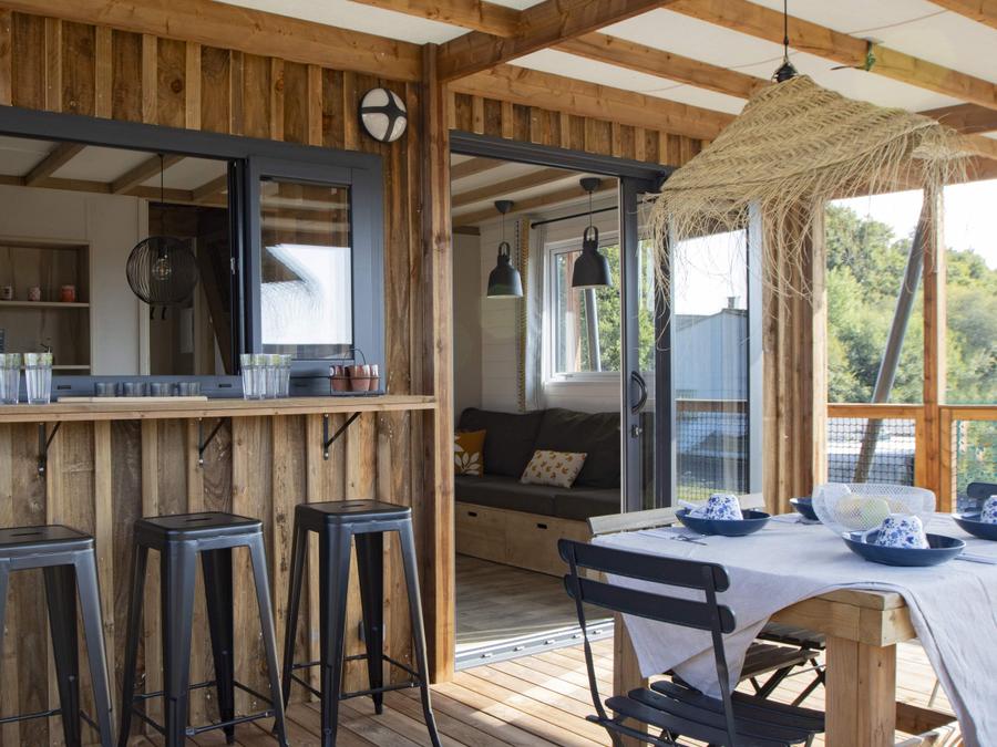 Chalet 6 personnes - Cottage Jacaranda - 35 m² - 3 chambres 3