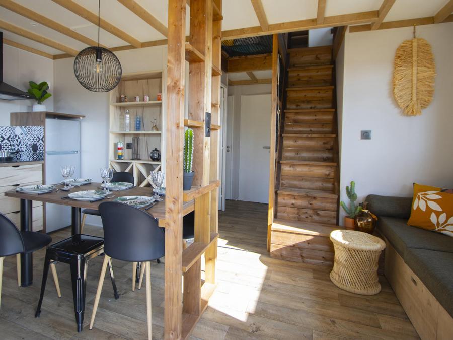 Chalet 6 personnes - Cottage Jacaranda - 35 m² - 3 chambres 4