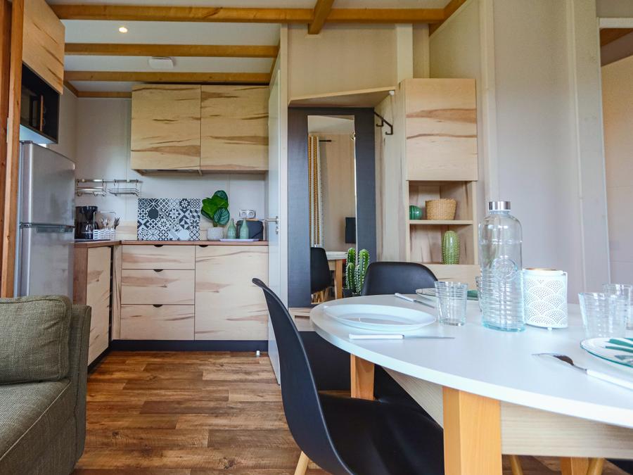 Mobilhome 4 personnes - Bouleau - 26.5 m² - 2 chambres 3