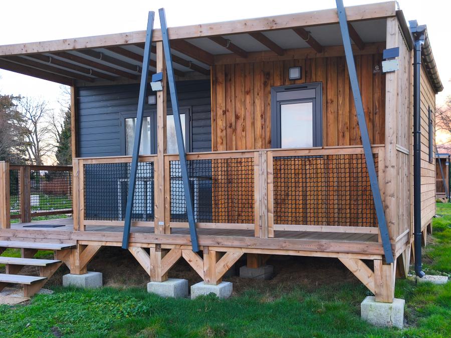 Mobilhome 4 personnes - Cottage Fougères - 26.5 m² - 2 chambres 1