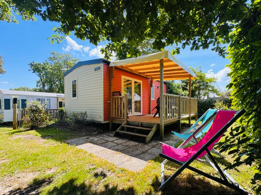Mobilhome 4 personnes - MH 2CH PREMIUM - TERRASSE COUVERTE 6
