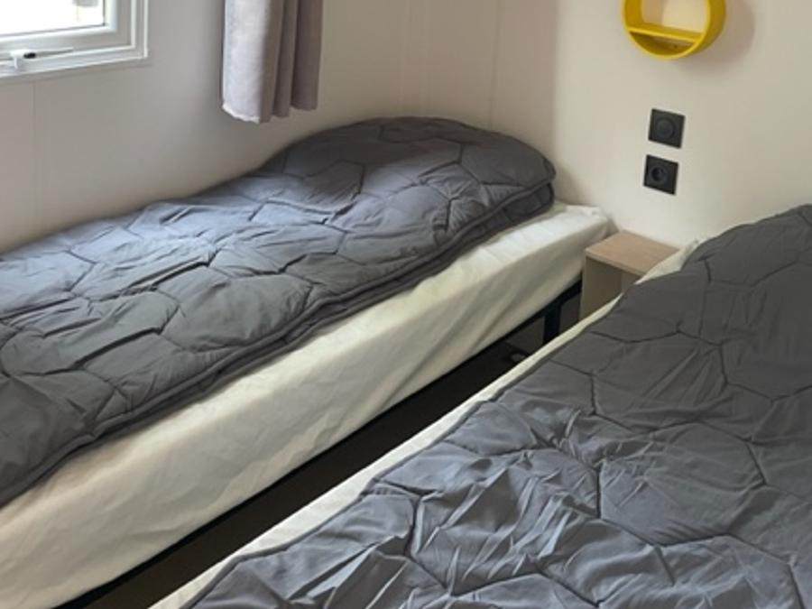 Mobilhome 4 personnes - MH 2CH PREMIUM - TERRASSE COUVERTE 4