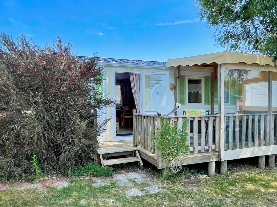 Mobilhome 6 personnes - MH 2CH VINTAGE - TERRASSE SEMI COUVERTE 0