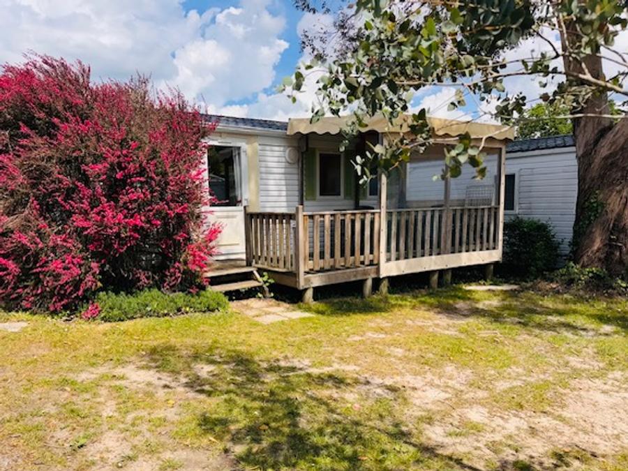 Mobilhome 6 personnes - MH 2CH VINTAGE - TERRASSE SEMI COUVERTE 9