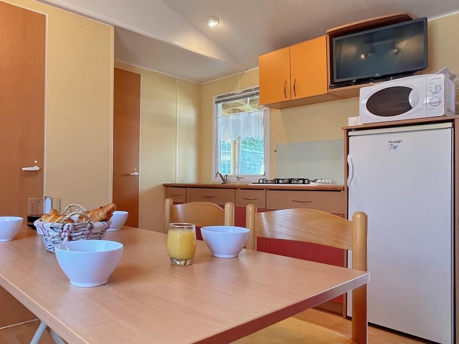 Mobilhome 6 personnes - MH 2CH VINTAGE - TERRASSE SEMI COUVERTE 4