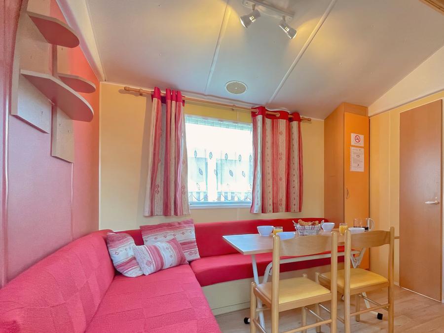 Mobilhome 6 personnes - MH 2CH VINTAGE - TERRASSE SEMI COUVERTE 5