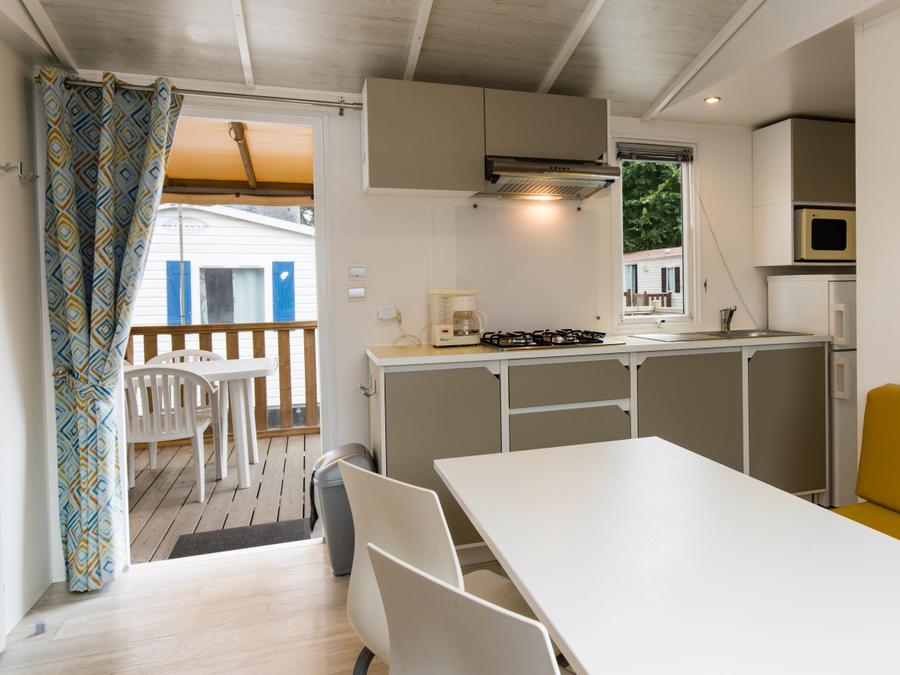 Mobilhome 6 personnes - MH 2CH - TERRASSE SEMI COUVERTE FERMEE 3