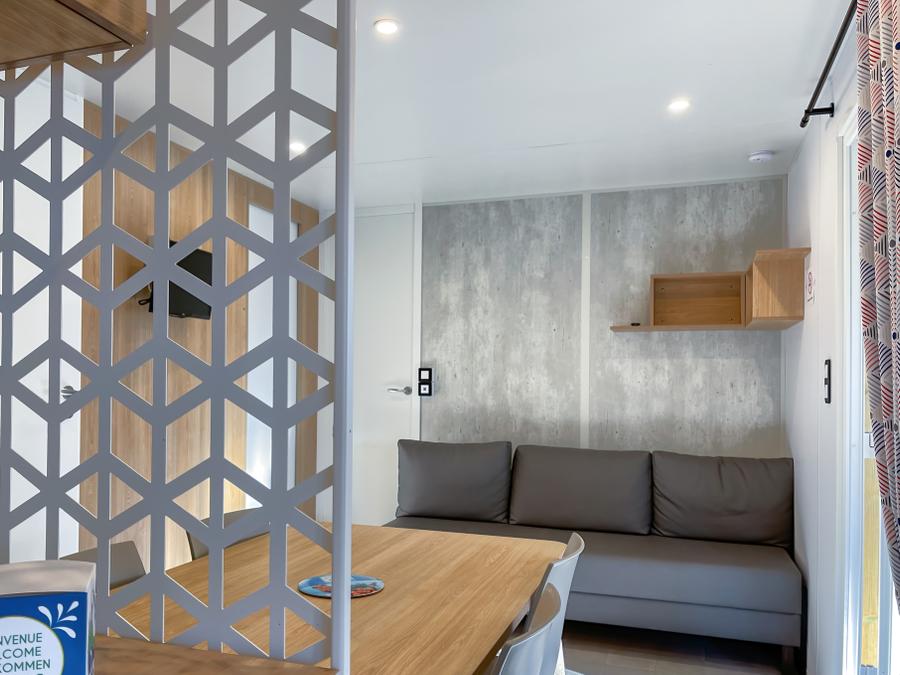 Mobilhome 6 personnes - MH 3CH PREMIUM - TERRASSE SEMI COUVERTE 5