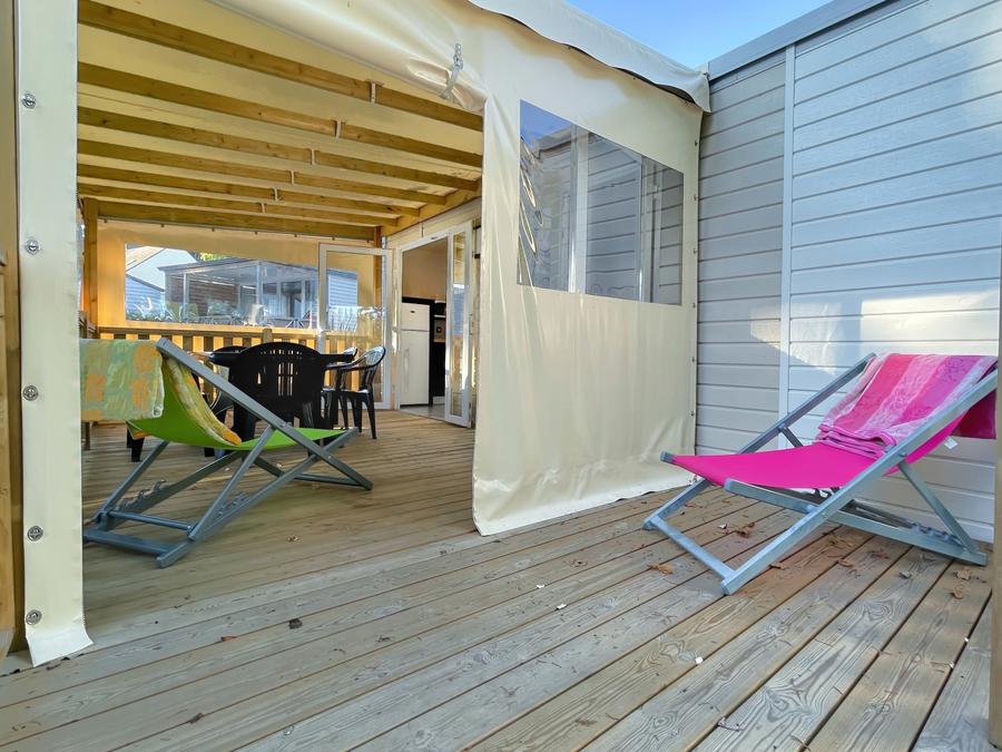 Mobilhome 6 personnes - MH 3CH PREMIUM - TERRASSE SEMI COUVERTE 2