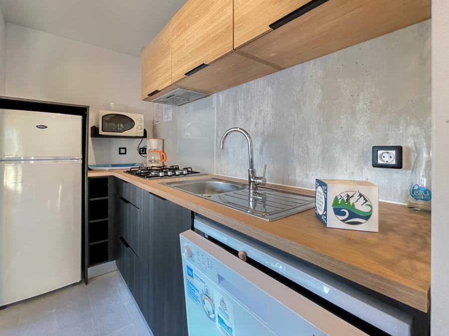 Mobilhome 6 personnes - MH 3CH PREMIUM - TERRASSE SEMI COUVERTE 4