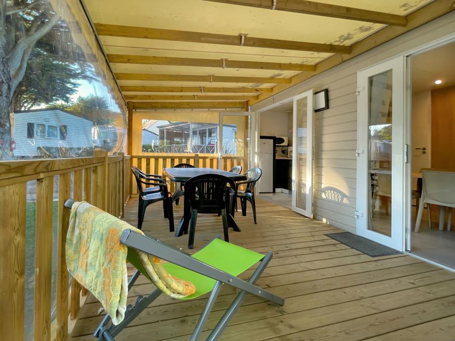Mobilhome 6 personnes - MH 3CH PREMIUM - TERRASSE SEMI COUVERTE 1