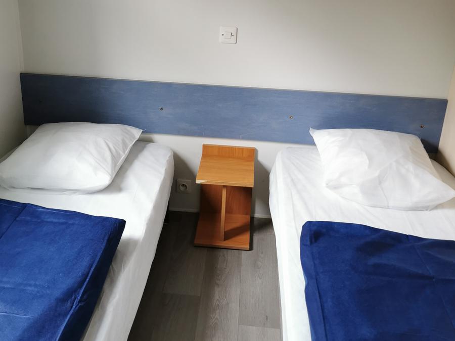Mobilhome 4 personnes - Mobil-home Samedi 2 chambres + terrasse couverte - sans sanitaires 3
