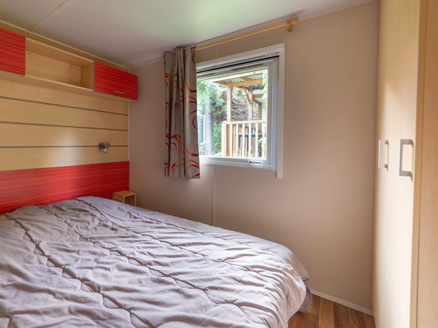 Mobilhome 4 personnes - Mobil-home Dimanche 2 chambres + terrasse couverte - sans sanitaires 4