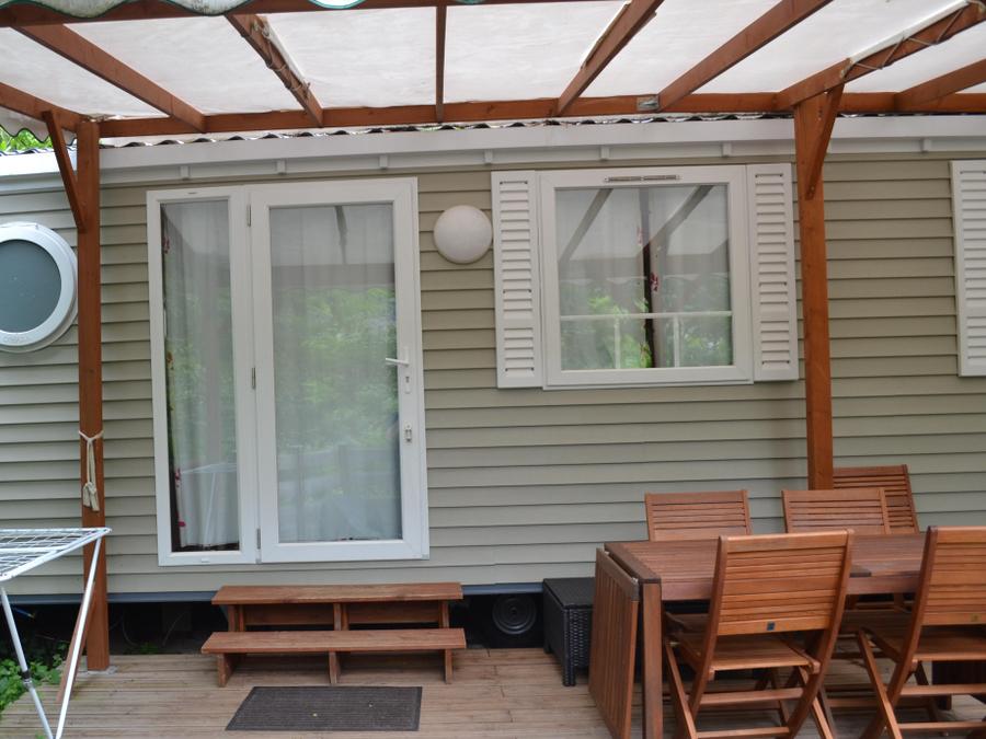 Mobilhome 6 personnes - Mobil-home 3 chambres + terrasse couverte 1