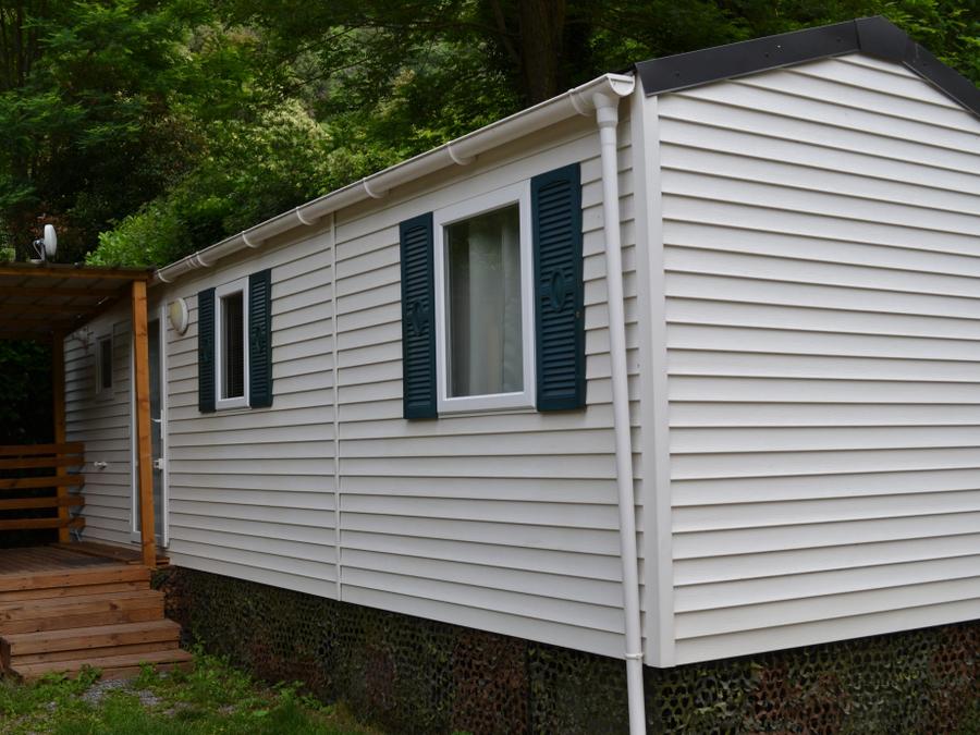 Mobilhome 6 personnes - Mobil-home 3 chambres + terrasse couverte 2