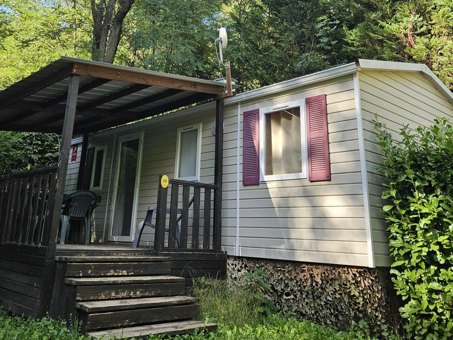 Mobilhome 6 personnes - Mobil-home 3 chambres + terrasse couverte 4