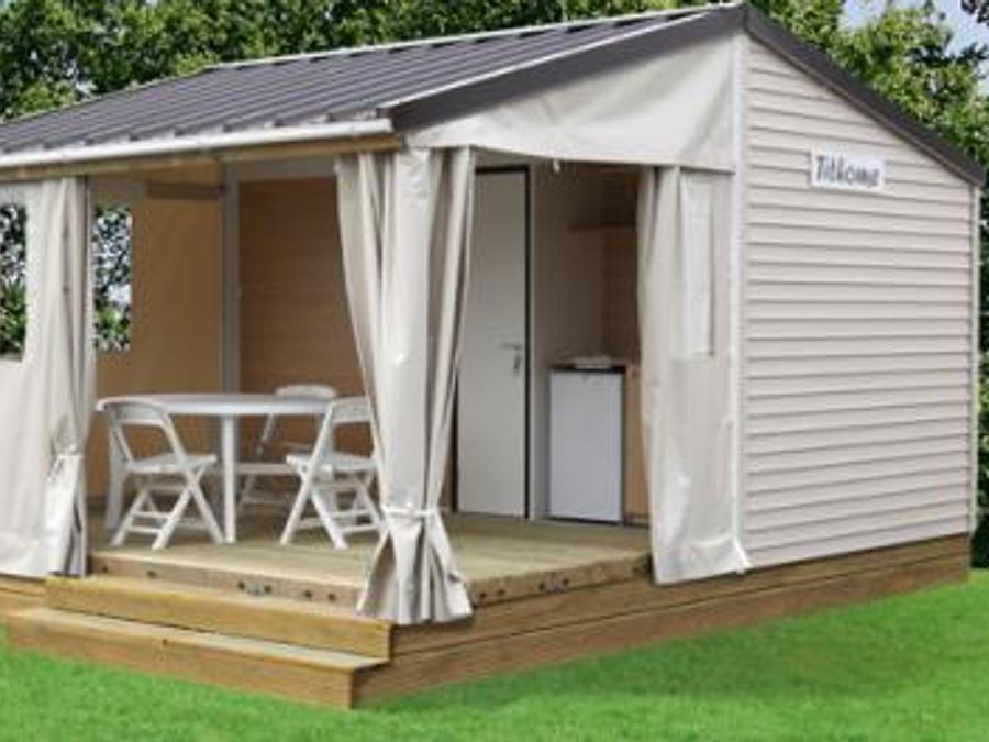 Mobilhome 5 personnes - Mobil-home toilé TIT'HOME 2 chambres (sans sanitaires) 0