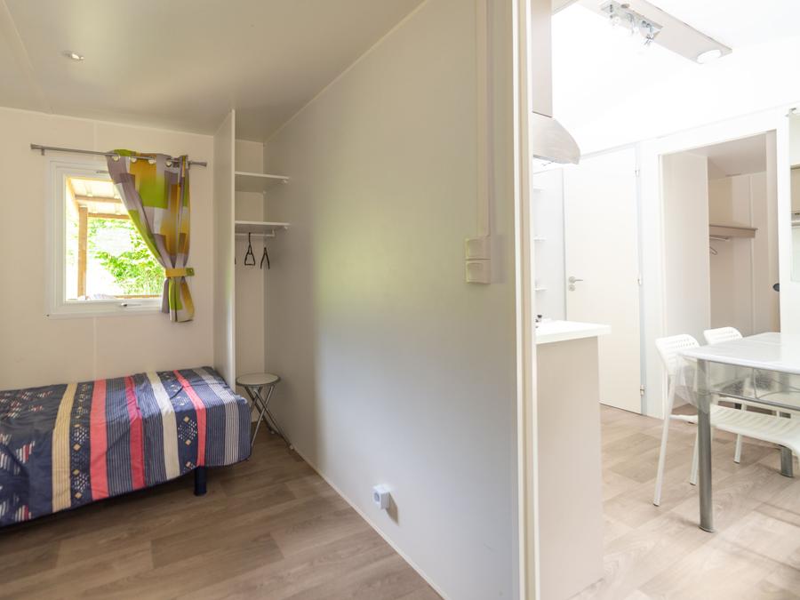 Mobilhome 5 personnes - Mobil-home Dimanche 2 chambres + terrasse couverte 2