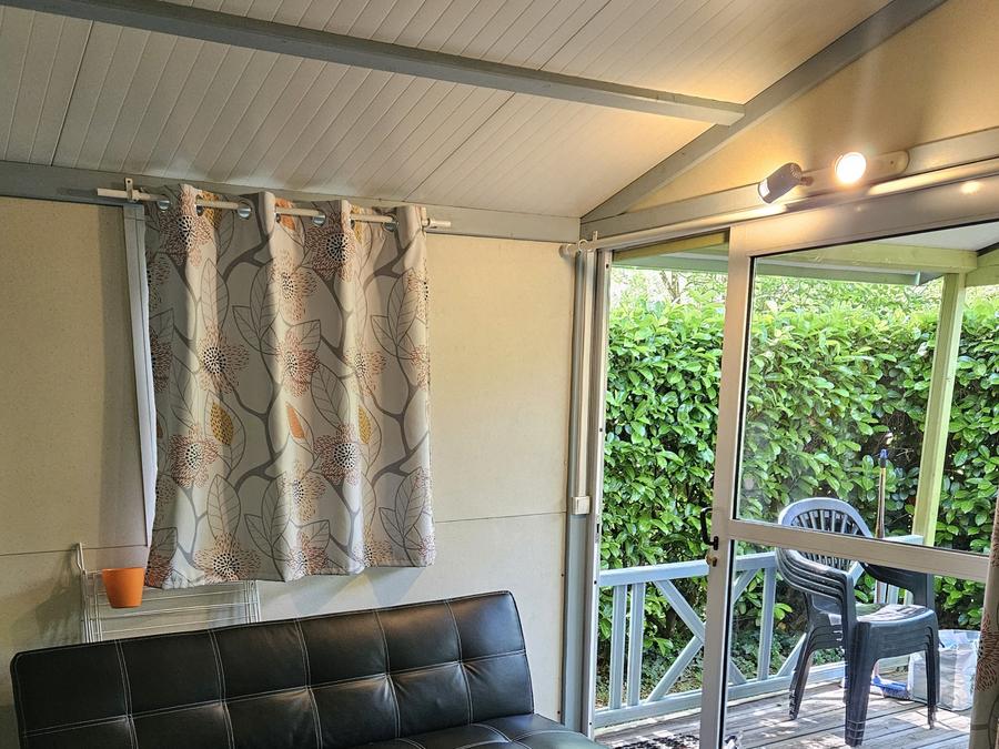 Chalet 5 personnes - Chalet 2 chambres + terrasse couverte 5