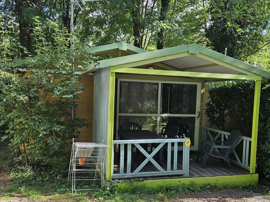 Chalet 5 personnes - Chalet 2 chambres + terrasse couverte 3