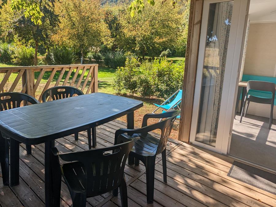 Mobilhome 4 personnes - CONFORT - Loggia 1