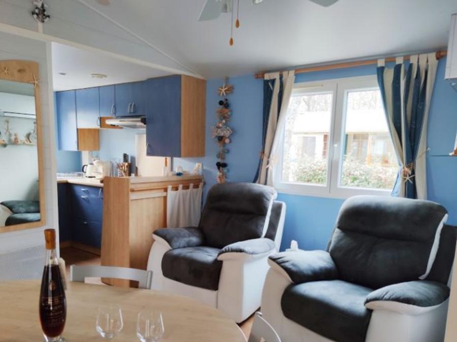 Mobilhome 4 personnes - Cottage Océan Clim 4 pers 2 Chb 1 Sdb 1