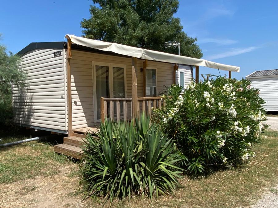Mobilhome 4 personnes - Riviera Flower - 32m2 - 2 chambres 1