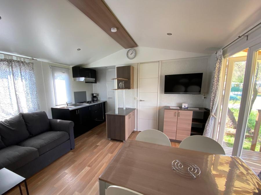 Mobilhome 6 personnes - Key West - Vue étang - 3 ch 3