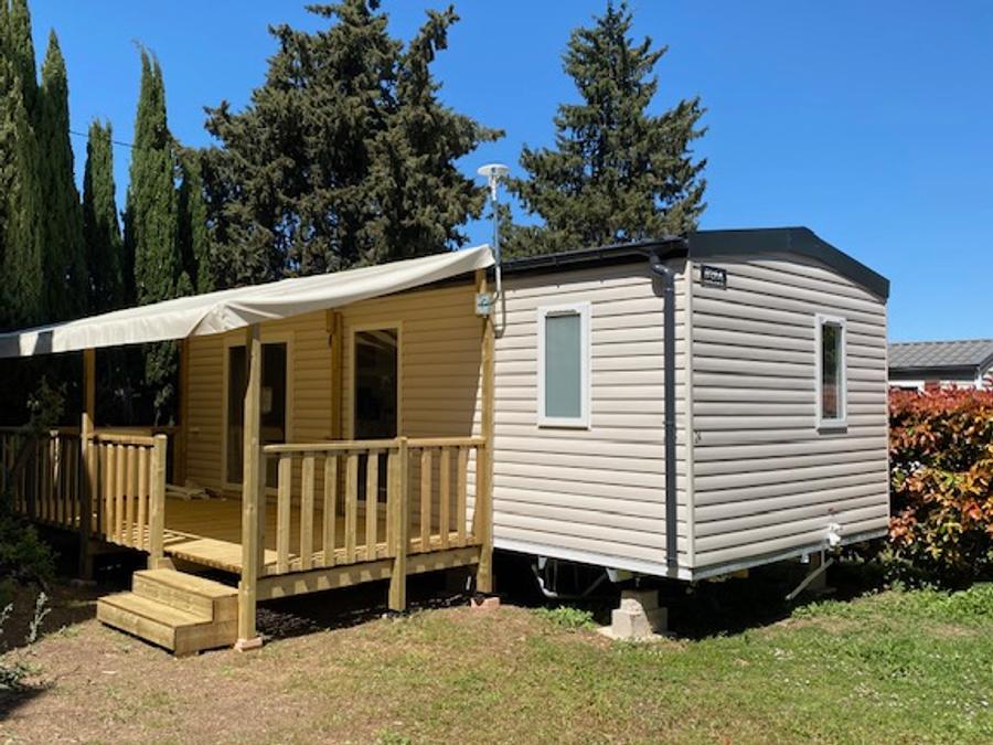 Mobilhome 4 personnes - Mobil-home Riviera Palm - 32m² - 2 chambres- climatisé 5