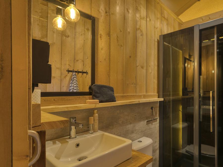 Tente en toile et en bois 4 personnes - Lodge Insolite 2 chambres 15